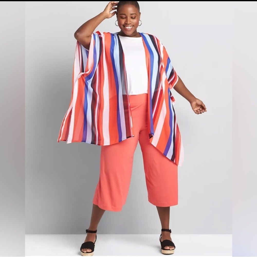 LANE BRYANT Women's CORAL Gauchos
